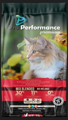Pro Performance Premium Blended Mix Tavuk Biftek Karidesli Yetişkin Kedi Maması 15 KG | SRC: Barcode: 8682328740411